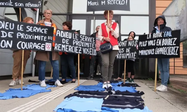 Communauté de communes de Guebwiller : nouvelle mobilisation pour défendre l&rsquo;opérateur chargé de la distribution de l&rsquo;eau