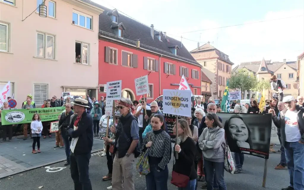 Marches des résistances (civiques, sociales, agricoles et écologiques) depuis Guebwiller -à défaut de Mulhouse-, Colmar et Strasbourg