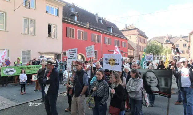 Marches des résistances (civiques, sociales, agricoles et écologiques) depuis Guebwiller -à défaut de Mulhouse-, Colmar et Strasbourg