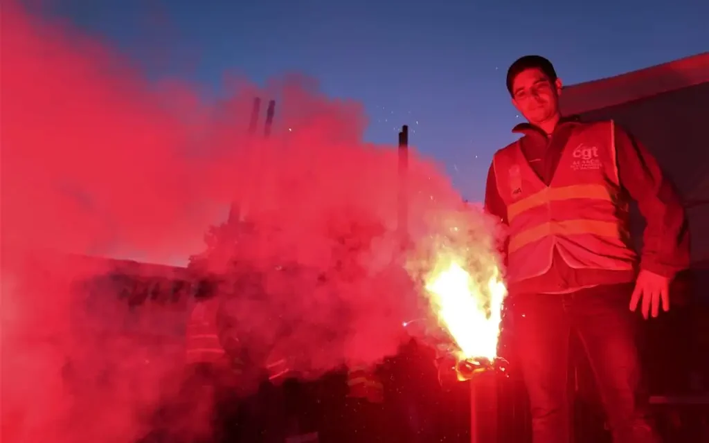 Les syndicats de Caléo maintiennent la pression devant la communauté de communes de Guebwiller