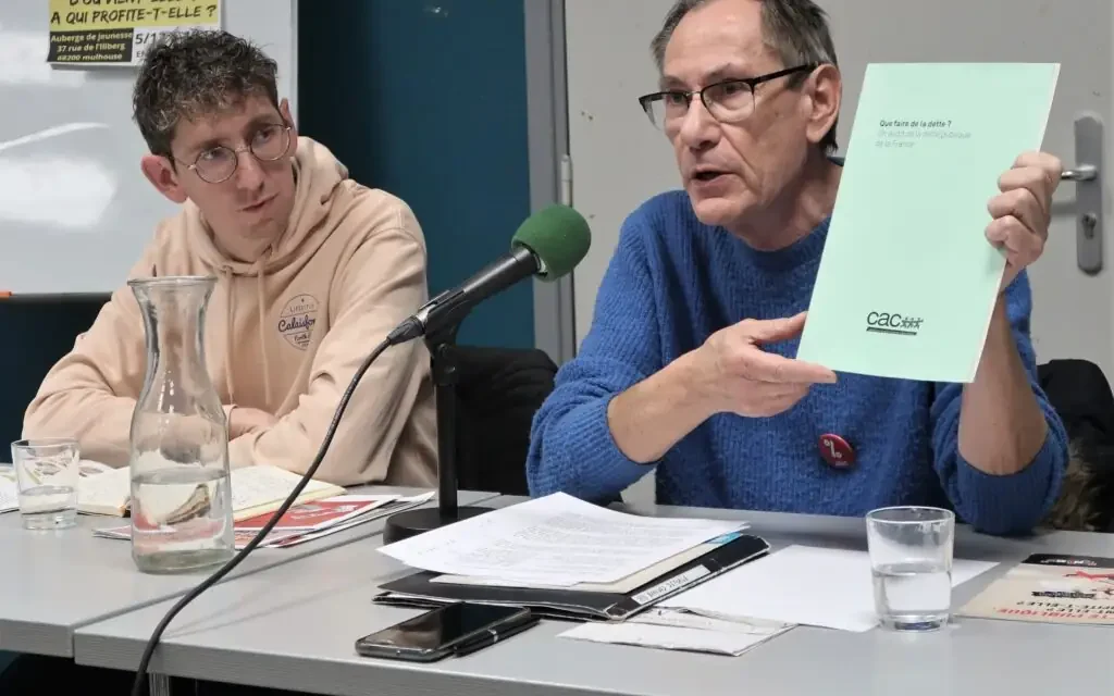 La dette publique, instrument de domination : une conférence de Patrick Saurin à Mulhouse