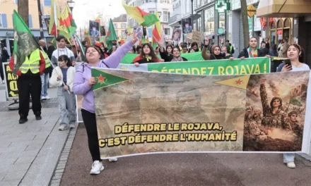 A Mulhouse, une nouvelle manifestation en hommage aux victimes, femmes et minorités du Rojava