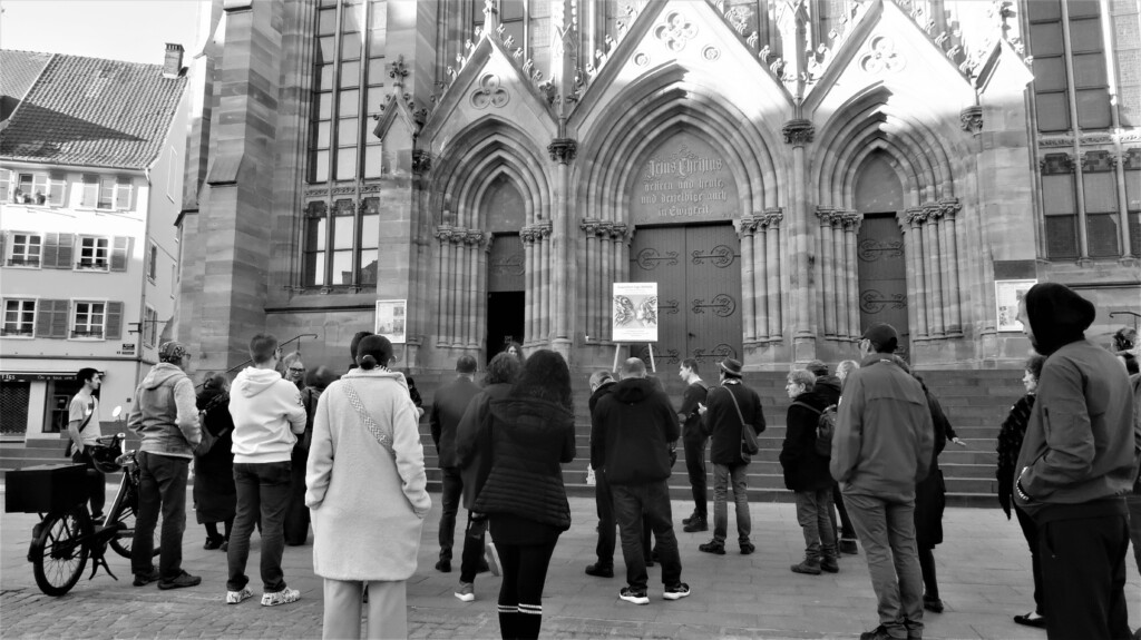 A Mulhouse, un rassemblement contre une guerre illégale menée en Iran par les USA et Israël