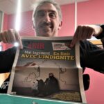 Cyril Pocréaux, rédacteur en chef du journal Fakir, était de passage à Mulhouse