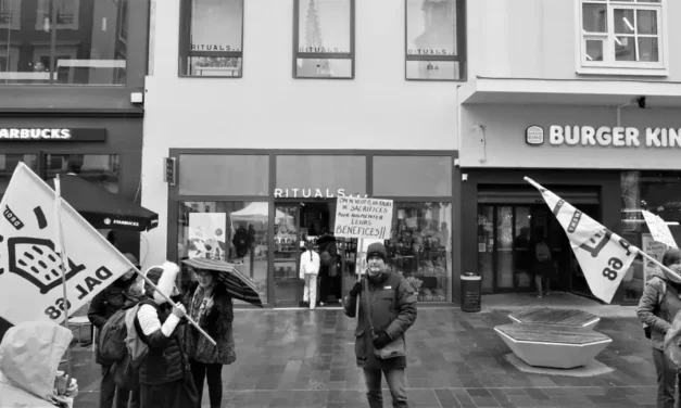 A Mulhouse, une manifestation contre le mal-logement à l&rsquo;occasion de la fin de la trêve hivernale