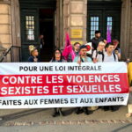 Mulhouse : une trentaine de personnes devant le tribunal judiciaire pour réclamer une loi intégrale contre les violences sexuelles