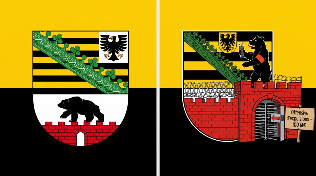 Retour vers le futur de l&rsquo;extrême-droite en Saxe-Anhalt : découverte du programme en 17 chapitres