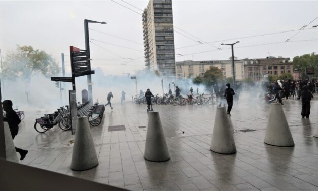 Témoignage de Roland Braun du mouvement pour une alternative non-violente, sur la manifestation du 17 octobre à Mulhouse